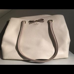 Kate Spade white handbag